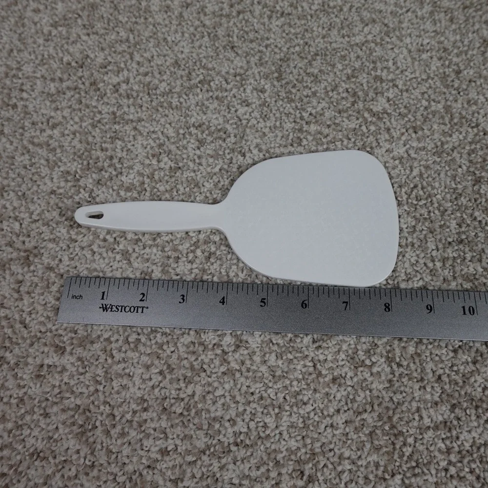 Soft n Style White Hand-Held Mirror SNS-M8 Compact Travel Beauty Mirror